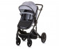 Комбинирана бебешка количка с обръщаща се седалка за деца до 22кг Chipolino Аморе, пепелно сиво KKAM02402AS thumb 3