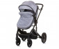 Комбинирана бебешка количка с обръщаща се седалка за деца до 22кг Chipolino Аморе, пепелно сиво KKAM02402AS thumb 4