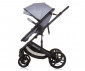Комбинирана бебешка количка с обръщаща се седалка за деца до 22кг Chipolino Аморе, пепелно сиво KKAM02402AS thumb 5