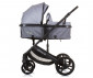 Комбинирана бебешка количка с обръщаща се седалка за деца до 22кг Chipolino Аморе, пепелно сиво KKAM02402AS thumb 8