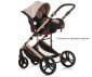 Комбинирана бебешка количка с обръщаща се седалка за деца до 22кг Chipolino Аморе, макадамия KKAM02403MA thumb 10