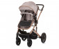 Комбинирана бебешка количка с обръщаща се седалка за деца до 22кг Chipolino Аморе, макадамия KKAM02403MA thumb 3