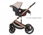 Комбинирана бебешка количка с обръщаща се седалка за деца до 22кг Chipolino Аморе, макадамия KKAM02403MA thumb 9