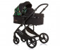 Комбинирана бебешка количка с обръщаща се седалка за деца до 22кг Chipolino Аморе, джунгла KKAM02404JU thumb 2