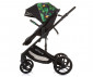 Комбинирана бебешка количка с обръщаща се седалка за деца до 22кг Chipolino Аморе, джунгла KKAM02404JU thumb 5