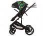 Комбинирана бебешка количка с обръщаща се седалка за деца до 22кг Chipolino Аморе, джунгла KKAM02404JU thumb 6