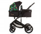 Комбинирана бебешка количка с обръщаща се седалка за деца до 22кг Chipolino Аморе, джунгла KKAM02404JU thumb 8