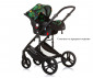 Комбинирана бебешка количка с обръщаща се седалка за деца до 22кг Chipolino Аморе, джунгла KKAM02404JU thumb 9