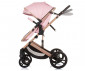 Комбинирана бебешка количка с обръщаща се седалка за деца до 22кг Chipolino Аморе, фламинго KKAM02405FL thumb 6