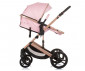 Комбинирана бебешка количка с обръщаща се седалка за деца до 22кг Chipolino Аморе, фламинго KKAM02405FL thumb 7