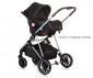 Комбинирана бебешка количка с обръщаща се седалка за деца до 22кг Chipolino Аура, обсидиан/сребро KKAUR02401OS thumb 9