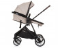 Комбинирана бебешка количка с обръщаща се седалка за деца до 22кг Chipolino Аура, макадамия KKAUR02403MA thumb 6