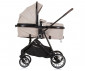 Комбинирана бебешка количка с обръщаща се седалка за деца до 22кг Chipolino Аура, макадамия KKAUR02403MA thumb 7