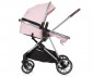 Комбинирана бебешка количка с обръщаща се седалка за деца до 22кг Chipolino Аура, фламинго KKAUR02405FL thumb 6