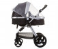 Комбинирана бебешка количка с обръщаща се седалка за деца до 22кг Chipolino Хавана, обсидиан/сребро KKHA02402OS thumb 11
