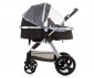Комбинирана бебешка количка с обръщаща се седалка за деца до 22кг Chipolino Хавана, обсидиан/листа KKHA02403OL thumb 11