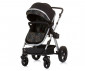 Комбинирана бебешка количка с обръщаща се седалка за деца до 22кг Chipolino Хавана, обсидиан/листа KKHA02403OL thumb 3