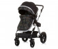 Комбинирана бебешка количка с обръщаща се седалка за деца до 22кг Chipolino Хавана, обсидиан/листа KKHA02403OL thumb 4
