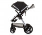 Комбинирана бебешка количка с обръщаща се седалка за деца до 22кг Chipolino Хавана, обсидиан/листа KKHA02403OL thumb 7
