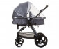 Комбинирана бебешка количка с обръщаща се седалка за деца до 22кг Chipolino Хавана, сребристо сиво KKHA02404SG thumb 11