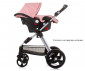 Комбинирана бебешка количка с обръщаща се седалка за деца до 22кг Chipolino Хавана, фламинго KKHA02406FL thumb 12