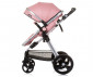 Комбинирана бебешка количка с обръщаща се седалка за деца до 22кг Chipolino Хавана, фламинго KKHA02406FL thumb 6