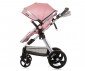 Комбинирана бебешка количка с обръщаща се седалка за деца до 22кг Chipolino Хавана, фламинго KKHA02406FL thumb 7