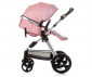 Комбинирана бебешка количка с обръщаща се седалка за деца до 22кг Chipolino Хавана, фламинго KKHA02406FL thumb 8