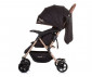 Сгъваема лятна бебешка количка за новородени с тегло до 22кг Chipolino Ейприл, обсидиан LKAP02401OB thumb 3