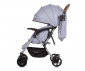 Сгъваема лятна бебешка количка за новородени с тегло до 22кг Chipolino Ейприл, пепелно сиво LKAP02402AS thumb 3