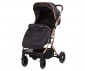 Сгъваема лятна бебешка количка за новородени с тегло до 15кг Chipolino Combo, обсидиан/злато LKCO02401OG thumb 2