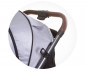 Сгъваема лятна бебешка количка за новородени с тегло до 15кг Chipolino Combo, сребърно сиво LKCO02402SG thumb 11