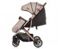 Сгъваема лятна бебешка количка за новородени с тегло до 15кг Chipolino Combo, златно бежово LKCO02403GB thumb 6