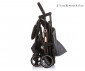 Сгъваема лятна бебешка количка за новородени с тегло до 15кг с автосгъване Chipolino Move On, гранит LKMO02402GN thumb 4