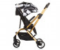Сгъваема лятна бебешка количка за новородени с тегло до 22 кг. с обръщаща се седалка Chipolino Twister 360°, мастилен арт LKTW02401IA thumb 5
