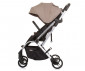 Сгъваема лятна бебешка количка за новородени с тегло до 22 кг. с обръщаща се седалка Chipolino Twister 360°, макадамия LKTW02403MA thumb 2