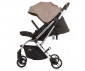 Сгъваема лятна бебешка количка за новородени с тегло до 22 кг. с обръщаща се седалка Chipolino Twister 360°, макадамия LKTW02403MA thumb 3