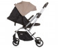 Сгъваема лятна бебешка количка за новородени с тегло до 22 кг. с обръщаща се седалка Chipolino Twister 360°, макадамия LKTW02403MA thumb 4
