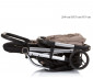 Сгъваема лятна бебешка количка за новородени с тегло до 22 кг. с обръщаща се седалка Chipolino Twister 360°, макадамия LKTW02403MA thumb 6