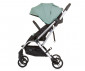 Сгъваема лятна бебешка количка за новородени с тегло до 22 кг. с обръщаща се седалка Chipolino Twister 360°, пастелно зелено LKTW02404PG thumb 2