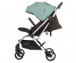 Сгъваема лятна бебешка количка за новородени с тегло до 22 кг. с обръщаща се седалка Chipolino Twister 360°, пастелно зелено LKTW02404PG thumb 3