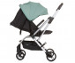 Сгъваема лятна бебешка количка за новородени с тегло до 22 кг. с обръщаща се седалка Chipolino Twister 360°, пастелно зелено LKTW02404PG thumb 4