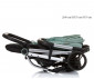 Сгъваема лятна бебешка количка за новородени с тегло до 22 кг. с обръщаща се седалка Chipolino Twister 360°, пастелно зелено LKTW02404PG thumb 6