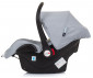 Бебешко столче/кошница за автомобил за новородени бебета с тегло до 13кг. Chipolino Аура, пепелно сиво, 40-85 см STKAUR02402AS thumb 2