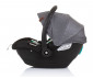 Бебешко столче/кошница за автомобил за новородени бебета с тегло до 13кг. Chipolino Дуо Смарт, сребърно 40-87 см STKDS0242SG thumb 2