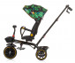 Триколка със сенник с родителски контрол и обръщаща се седалка Chipolino Max Sport 360°, джунгла TRKMS02405JU thumb 2