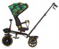 Триколка със сенник с родителски контрол и обръщаща се седалка Chipolino Max Sport 360°, джунгла TRKMS02405JU thumb 5