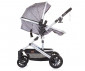Комбинирана бебешка количка с обръщаща се седалка за деца до 15кг Chipolino Естел, глетчер KKES02303GL thumb 9