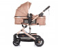 Комбинирана бебешка количка с обръщаща се седалка за деца до 15кг Chipolino Естел, пясък KKES02304SA thumb 4