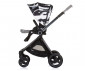 Комбинирана количка с обръщаща се седалка за новородени бебета и деца до 22кг Chipolino Елит 3в1, мастилен арт KKET02401IA thumb 10
